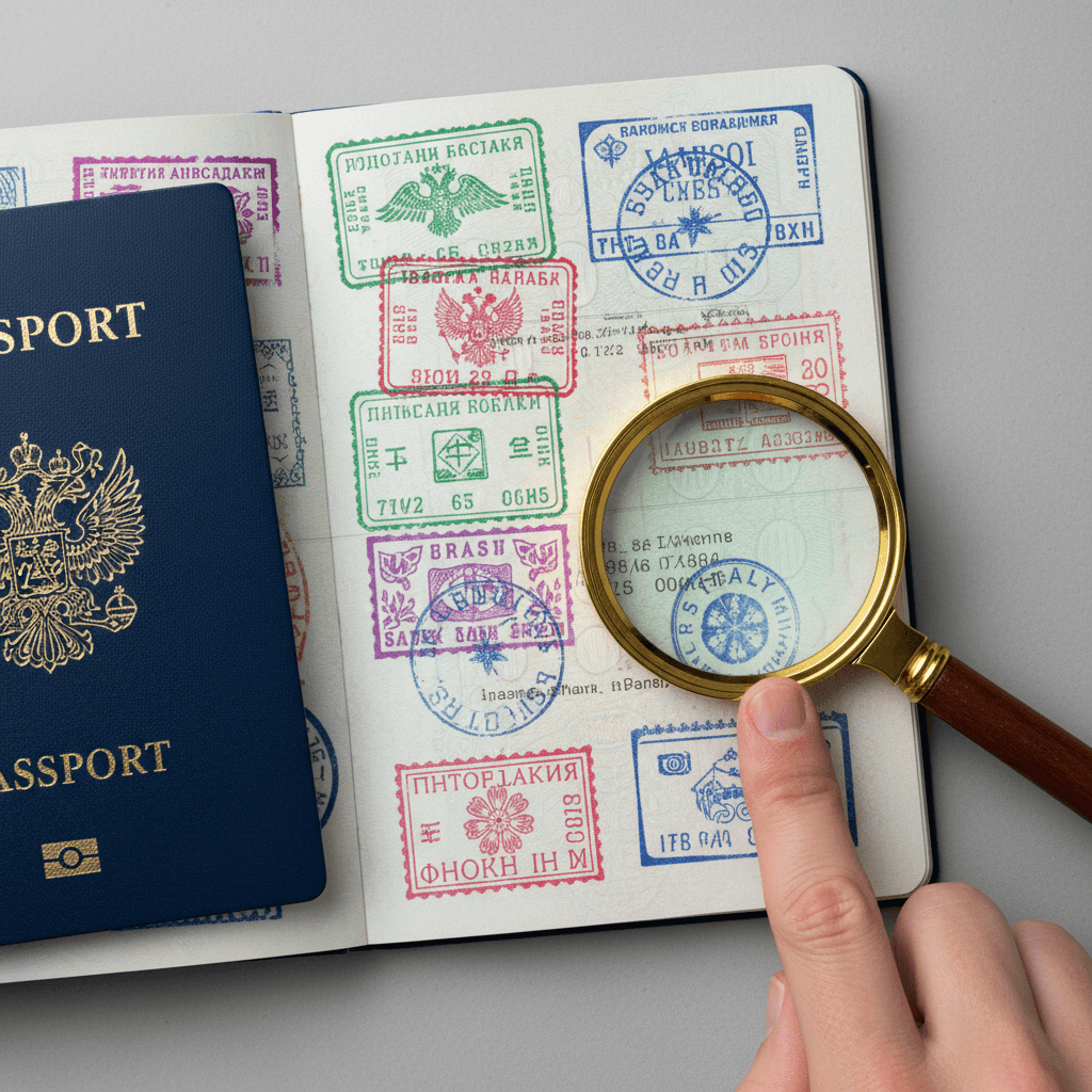 Passport and apostille documents